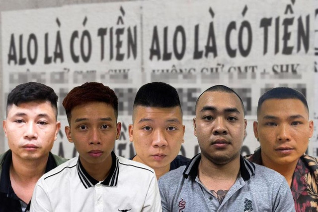 Triệt phá băng nhóm cho vay nặng lãi tới 152%/năm ở Hà Nội Triet pha bang nhom cho vay nang lai toi 152%/nam o Ha Noi