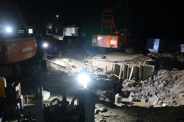 Toàn cảnh vụ giải cứu bé trai rơi xuống hố sâu 35m ở Đồng Tháp - Hình 8 Toan canh vu giai cuu be trai roi xuong ho sau 35m o Dong Thap-Hinh-8