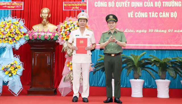Tân Giám đốc Công an tỉnh Bạc Liêu và Yên Bái là ai? - Hình 3 Tan Giam doc Cong an tinh Bac Lieu va Yen Bai la ai?-Hinh-3
