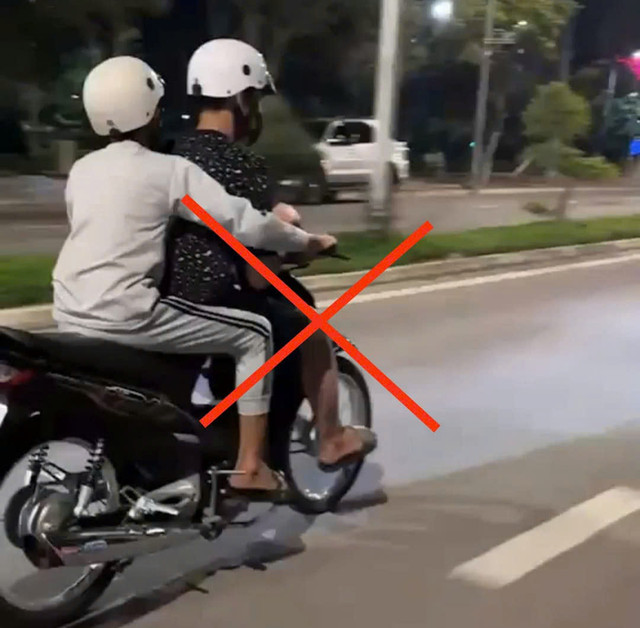 Vi pham giao thong, bi nguoi dan chup anh gui cong an xu ly