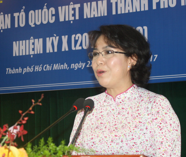 Bà Tô Thị Bích Châu làm Bí thư Quận ủy quận 1 - Hình 3 Ba To Thi Bich Chau lam Bi thu Quan uy quan 1-Hinh-3