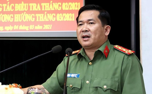Chân dung thiếu tướng Đinh Văn Nơi - Giám đốc Công an Quảng Ninh Chan dung thieu tuong Dinh Van Noi - Giam doc Cong an Quang Ninh