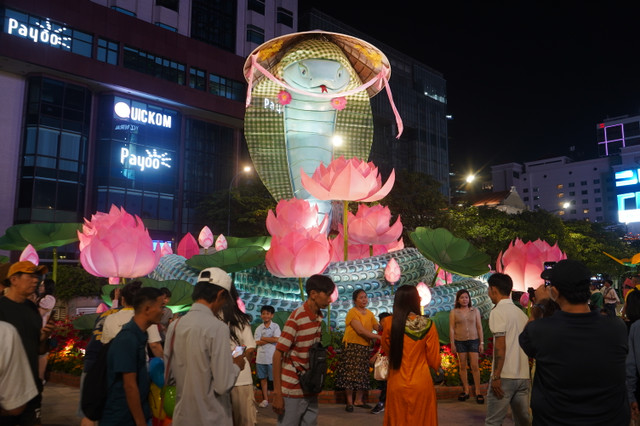 Ron rang Duong hoa Nguyen Hue Tet At Ty 2025-Hinh-3