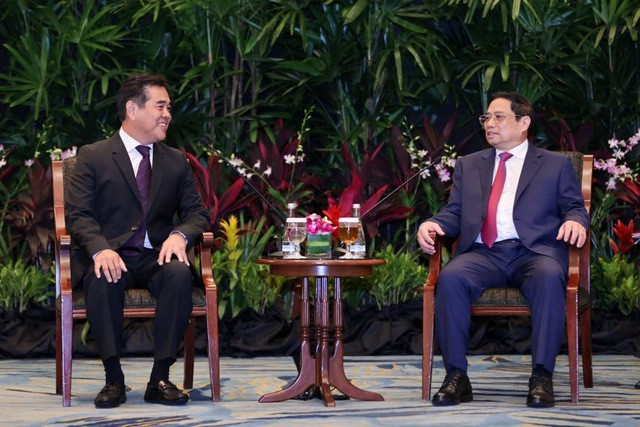 Thủ tướng Phạm Minh Chính tiếp Chủ tịch CMIA và CEO SJ Thu tuong Pham Minh Chinh tiep Chu tich CMIA va CEO SJ