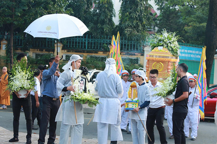 NSND Thế Anh sẽ yên nghỉ tại nghĩa trang ở quận 9. Ảnh: Vietnamnet