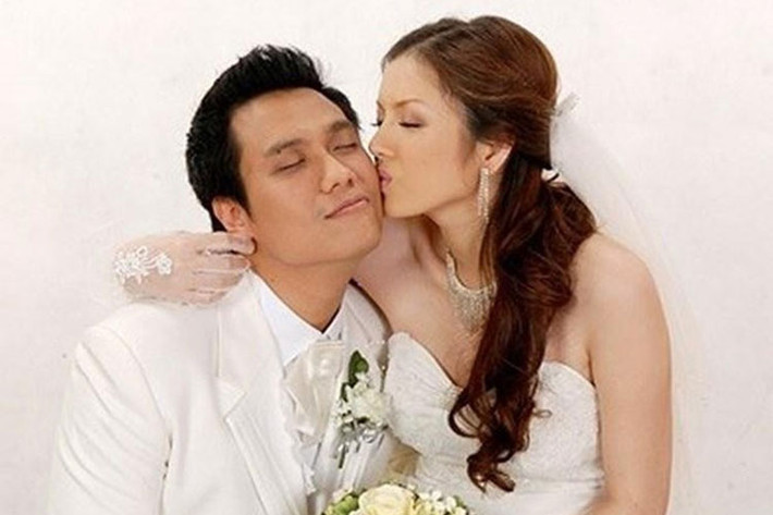 Ngoài Quế Vân và Bảo Thanh, Việt Anh từng vướng tin đồn phim giả tình thật với Lý Nhã Kỳ khi đóng “Gió nghịch mùa”. Ảnh: An ninh thủ đô