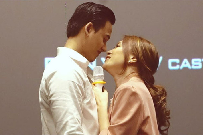 Người tình tin đồn mới nhất của Mỹ Tâm là Mai Tài Phến. Sau 2 lần đóng chung phim và MV ca nhạc, hai người trở nên thân thiết đến không ngờ. Ảnh: Dân Việt