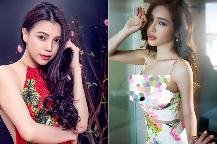 Sự việc xuất phát từ việc Trà Ngọc Hằng đem chuyện tắm chung chia sẻ trên mặt báo để chứng minh vòng một của Elly Trần là "sản phẩm tự nhiên". Ảnh: Dân Việt