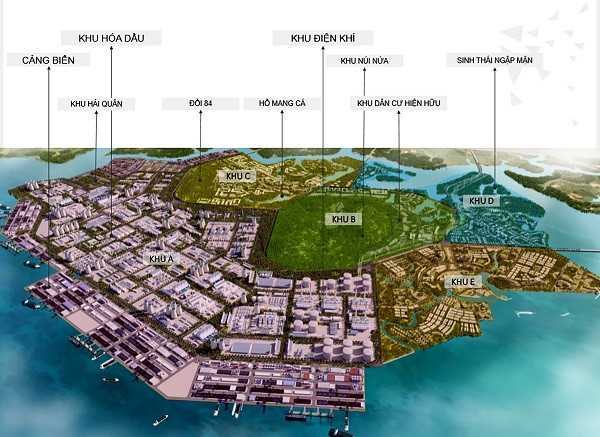 Vũng Tàu công bố điều chỉnh quy hoạch phân khu tỷ lệ 1/2000 đảo Long Sơn Vung Tau cong bo dieu chinh quy hoach phan khu ty le 1/2000 dao Long Son