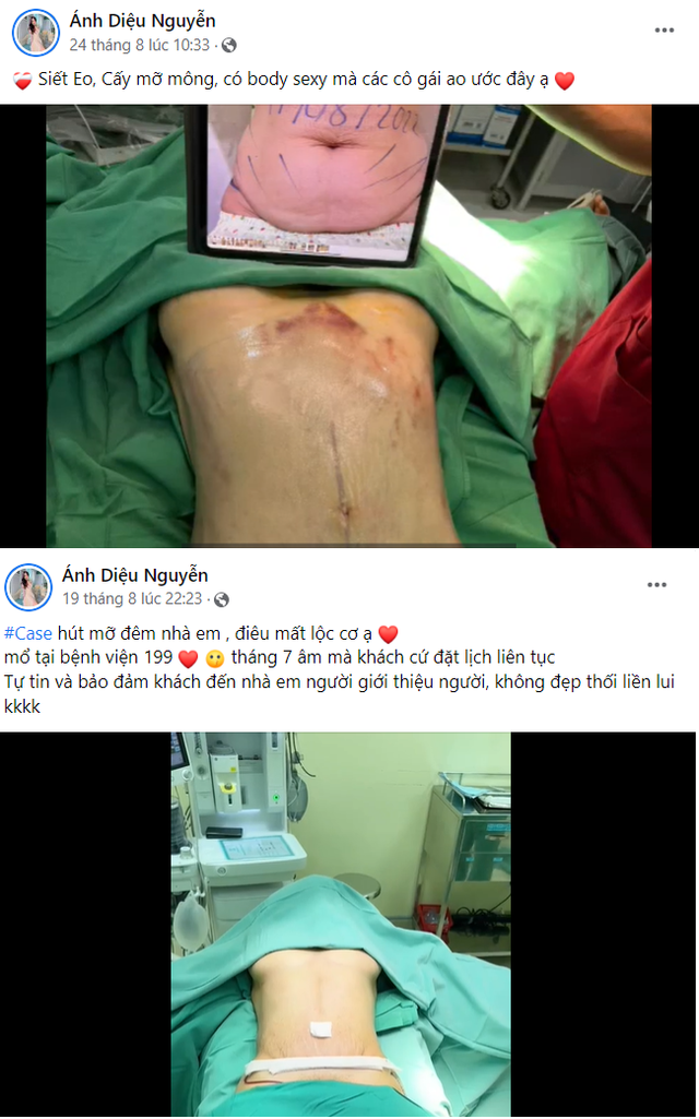 Thẩm mỹ viện Ánh Diệu Nguyễn quảng cáo dịch vụ của cơ sở khác - Hình 2 Tham my vien Anh Dieu Nguyen quang cao dich vu cua co so khac-Hinh-2