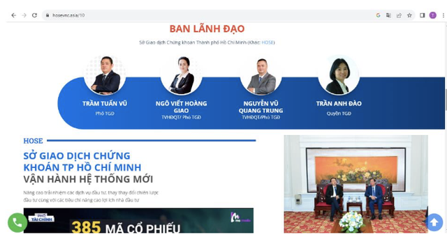 HOSE tiếp tục bị mạo danh, lôi kéo nhà đầu tư tham gia đầu tư chứng khoán - Hình 2 HOSE tiep tuc bi mao danh, loi keo nha dau tu tham gia dau tu chung khoan-Hinh-2