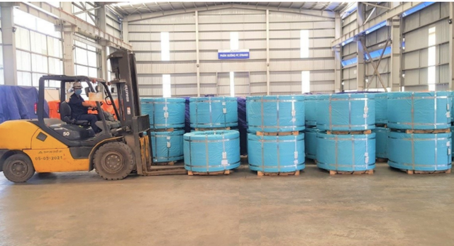 Xuất khẩu thép dự ứng lực tăng gấp đôi, HPG khai thác nhiều thị trường mới Xuat khau thep du ung luc tang gap doi, HPG khai thac nhieu thi truong moi