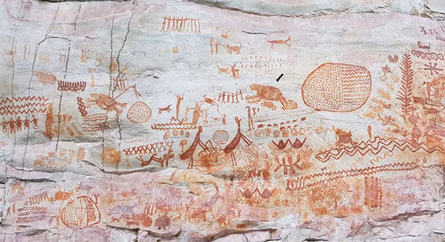 Buc tranh co cho thay con nguoi dinh cu o Colombia 12.600 nam truoc-Hinh-2