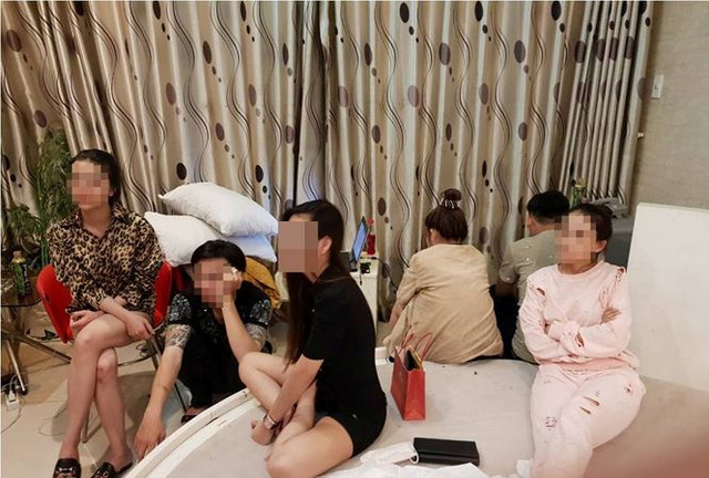 Dân chơi Sài Gòn thác loạn ma tuý tập thể trong biệt thự ở Vũng Tàu Dan choi Sai Gon thac loan ma tuy tap the trong biet thu o Vung Tau