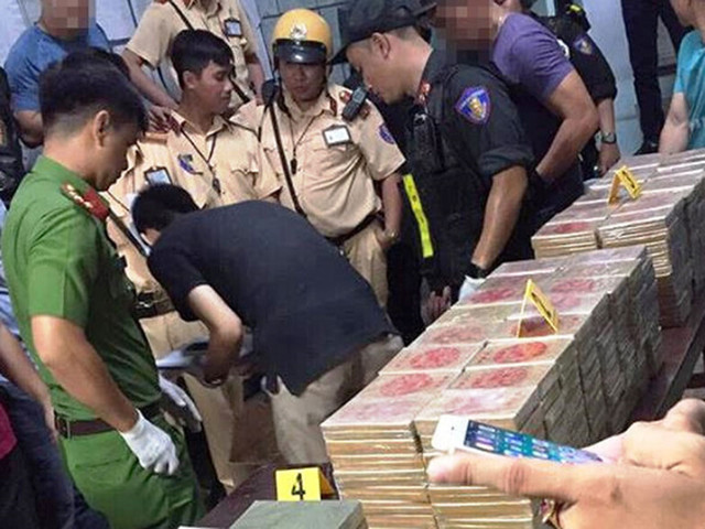 Phá đường dây ma tuý cực lớn do người Đài Loan cầm đầu thu gần 500 bánh heroin Pha duong day ma tuy cuc lon do nguoi Dai Loan cam dau thu gan 500 banh heroin