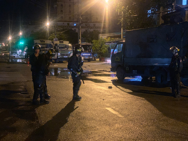 Cong an xuyen dem kham xet tru so Cong ty Alibaba cua Nguyen Thai Luyen