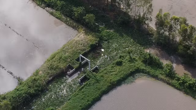 Tan Hiep (Kien Giang): Cong trinh thuy loi hon 700 trieu dong lam xong ... 