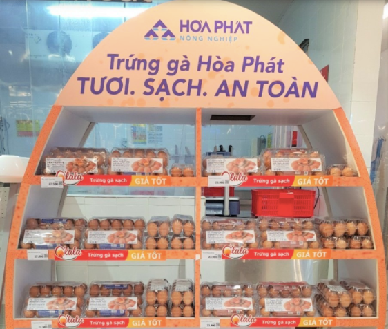 Hoa Phat se tang san luong trung ga len 1 trieu qua/ngay