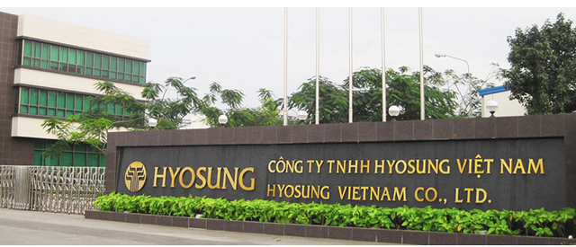 Hyosung Vina Industrial Machinery bi phat do vi pham ve moi truong