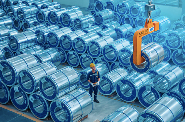 Hoa Phat xuat khau 12.000 tan Ton ma di Chau My trong thang 2