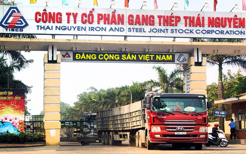 Khoản nợ khủng dẫn đến nguy cơ phá sản của Gang thép Thái Nguyên Khoan no khung dan den nguy co pha san cua Gang thep Thai Nguyen
