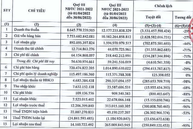 Quý 3 HSG đã có lãi, song 9 tháng vẫn chưa thoát lỗ, tồn kho giảm đáng kể Quy 3 HSG da co lai, song 9 thang van chua thoat lo, ton kho giam dang ke