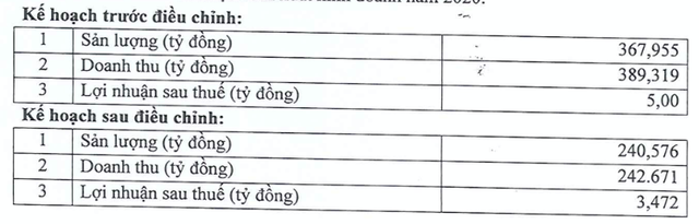 MCG điều chỉnh giảm mạnh kế hoạch kinh doanh 2020 MCG dieu chinh giam manh ke hoach kinh doanh 2020