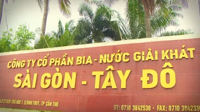 Bia - Nuoc giai khat Sai Gon - Tay Do lai von ven 857 trieu dong quy 2