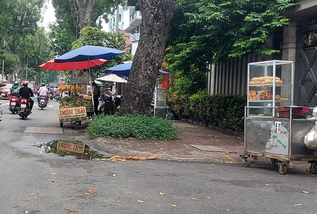 TP HCM: Đường dân sinh thành nơi “họp chợ" ở Quận 11 TP HCM: Duong dan sinh thanh noi “hop cho