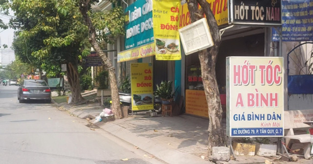 Quan 7, TP HCM: Via he khong danh cho nguoi di bo?-Hinh-3