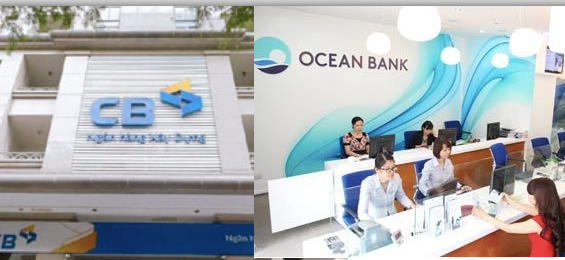 Thay gi tu viec VCB va MBB nhan chuyen giao CBBank va OceanBank?