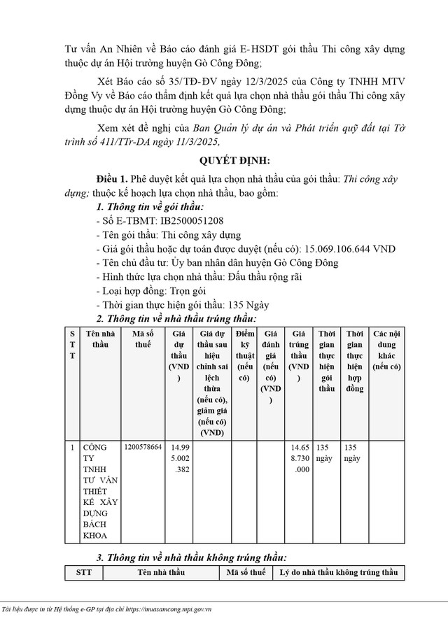 Năng lực Công ty Bách Khoa vừa trúng gói thầu xây hội trường hơn 14 tỷ ra sao? Nang luc Cong ty Bach Khoa vua trung goi thau xay hoi truong hon 14 ty ra sao?
