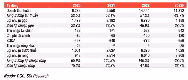 Hoa chat Duc Giang: Loi nhuan se giam manh nhat trong quy 2