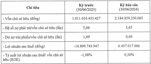 Becamex Bình Phước đã có lãi khi vốn tăng gấp đôi, nợ cũng chất cao Becamex Binh Phuoc da co lai khi von tang gap doi, no cung chat cao