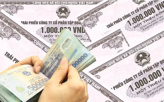 Den cuoi thang 5, so du dau tu trai phieu doanh nghiep len toi 309.506 ty dong, tang 12,7%