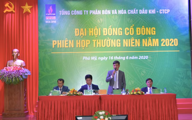 Co dong DPM thong qua ke hoach loi nhuan 513 ty dong, co tuc 10%