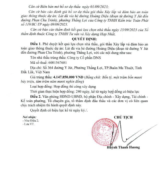 Công ty Cổ phần DNS: 5 ngày trúng 2 gói thầu hơn 8 tỷ đồng - Hình 2 Cong ty Co phan DNS: 5 ngay trung 2 goi thau hon 8 ty dong-Hinh-2