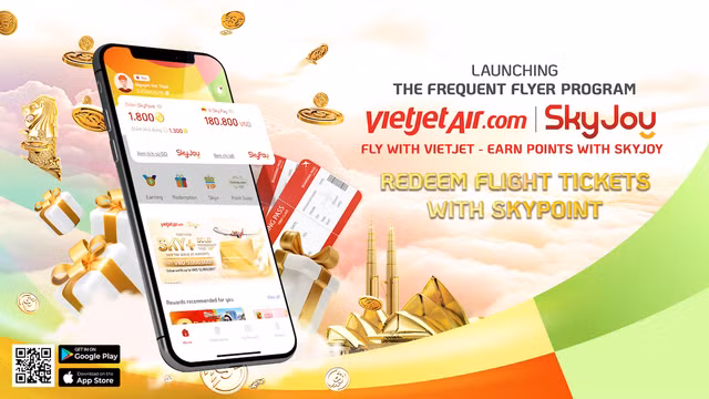 Bay cang nhieu, tich diem doi qua thoa thich voi Vietjet SkyJoy