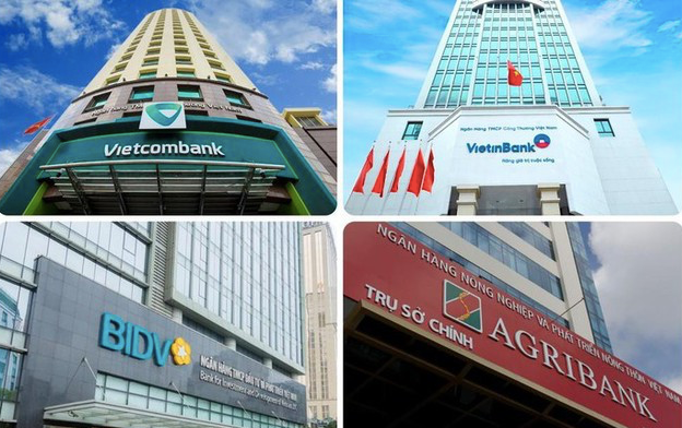 Ket qua kinh doanh day bat ngo cua 'Big4' Agribank, BIDV, Vietcombank va VietinBank