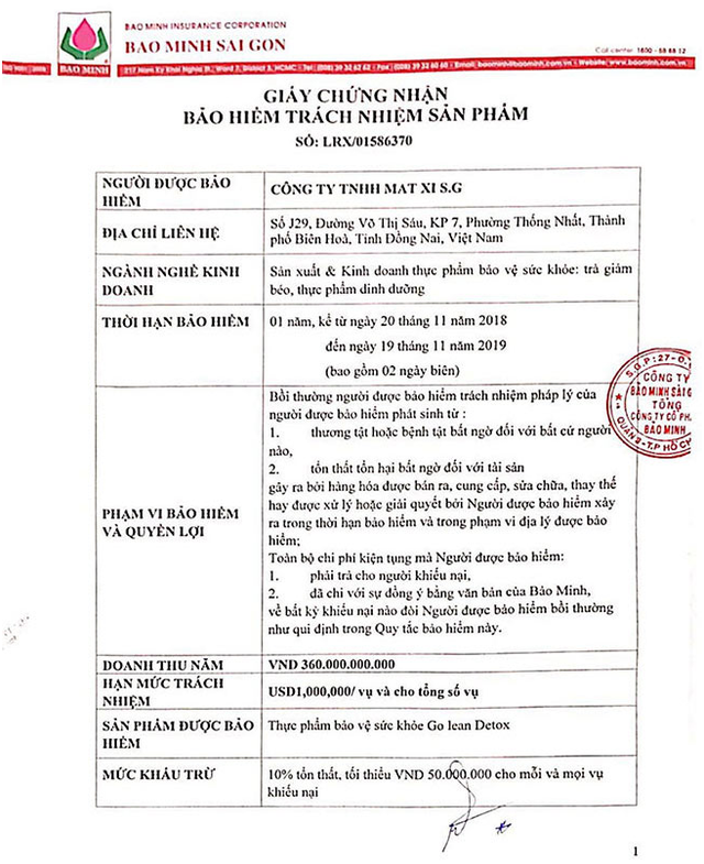 CEO Lê Thị Hồng Nhung: Hàng giả Golean Detox được bán tràn lan... - Hình 2 CEO Le Thi Hong Nhung: Hang gia Golean Detox duoc ban tran lan...-Hinh-2
