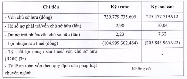 Nam Phuong Energy lo tiep 205 ty 6 thang, ganh hon 2.000 ty trai phieu