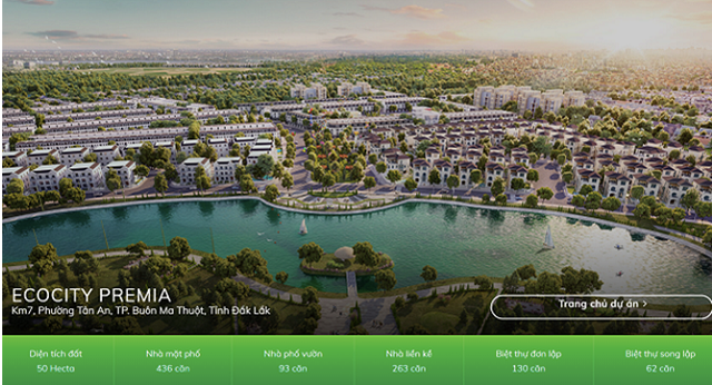 Chủ dự án EcoCity Premia bị phạt do 'ém' báo cáo tài chính và trái phiếu Chu du an EcoCity Premia bi phat do 'em' bao cao tai chinh va trai phieu