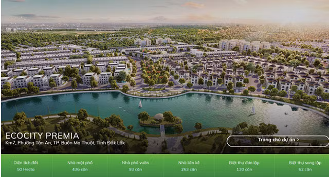 Chu du an EcoCity Premia bi phat do 'em' bao cao tai chinh va trai phieu