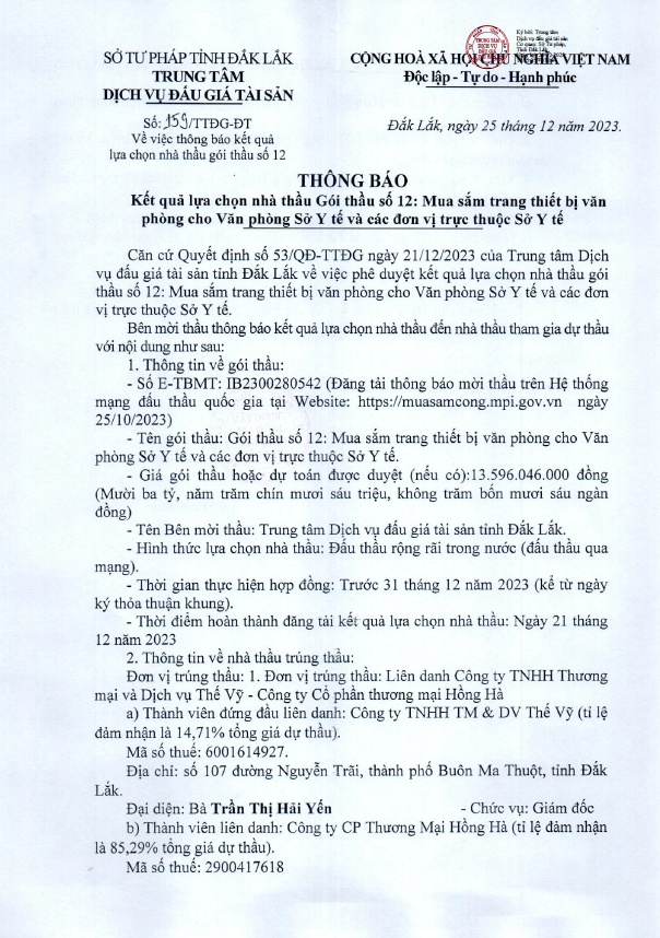 Công ty Thế Vỹ và Trọng Hiếu: Đối tác, đối thủ trúng 2 gói thầu gần 14 tỷ - Hình 2 Cong ty The Vy va Trong Hieu: Doi tac, doi thu trung 2 goi thau gan 14 ty-Hinh-2