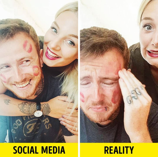 Khác biệt gây sốc giữa ảnh 'đăng phây' và ảnh đời thường - Hình 5 Khac biet gay soc giua anh 'dang phay' va anh doi thuong-Hinh-5