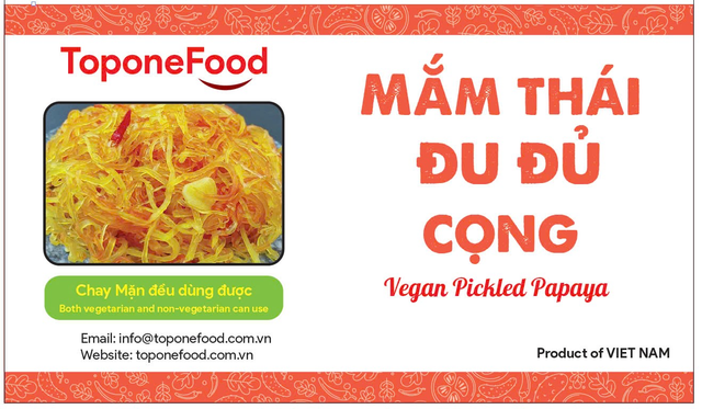 Mam ca phao - Tron vi que trong nhung bua com truyen thong