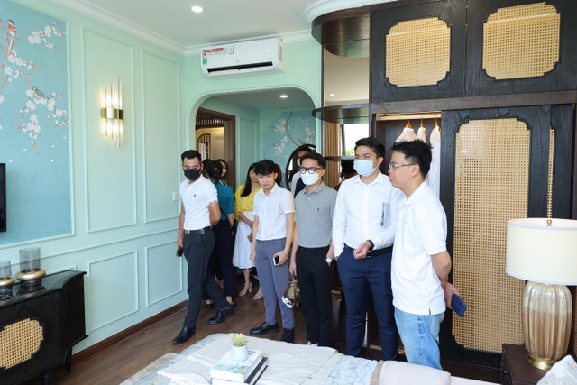 Do nong bat ngo cua can phong 3 ngu tai Hanoi Melody Residences