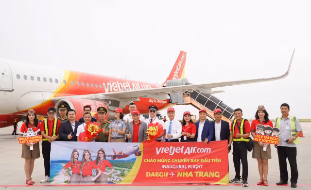 Vietjet khai truong duong bay Daegu – Nha Trang du lich Viet – Han-Hinh-2