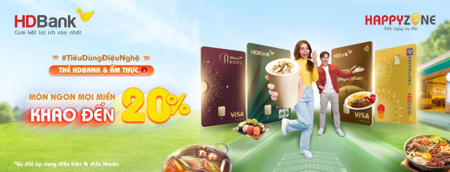 Thẻ tín dụng HDBank - Ưu đãi đa tầng, hưởng trọn niềm vui cuối năm - Hình 2 The tin dung HDBank - Uu dai da tang, huong tron niem vui cuoi nam-Hinh-2
