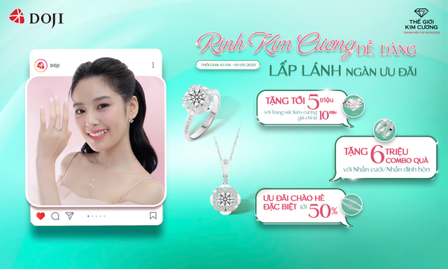 Tự thưởng món trang sức kim cương đầu tiên chỉ từ 10 triệu đồng - Hình 3 Tu thuong mon trang suc kim cuong dau tien chi tu 10 trieu dong-Hinh-3